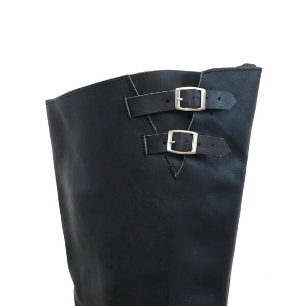 Classic Biker Thigh High Boots - Image 5