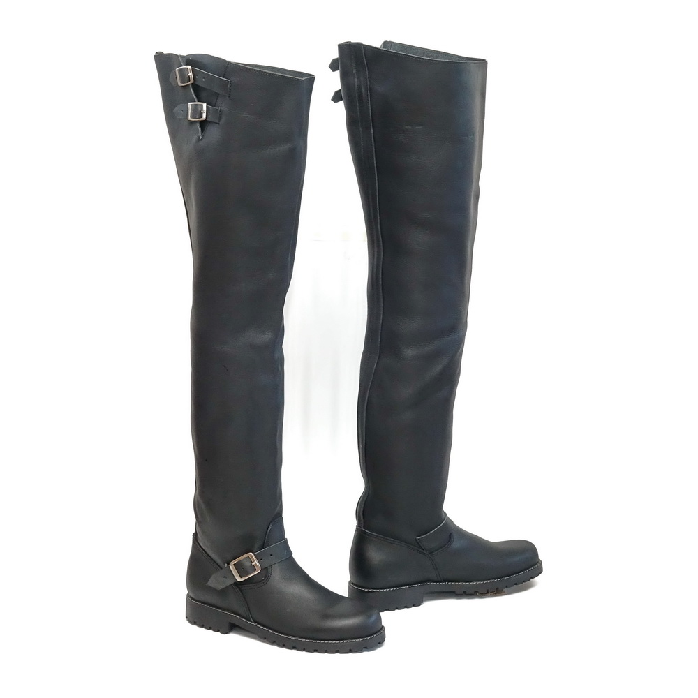 Roughbiker Classic thigh high Biker boots (6)