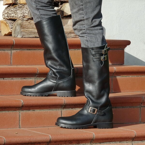 Biker Knee Boots - Image 9