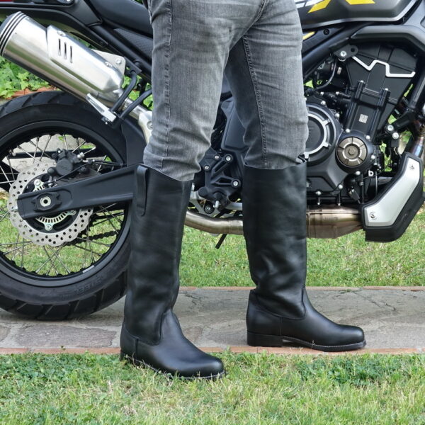 Riding Boots all black - Image 5