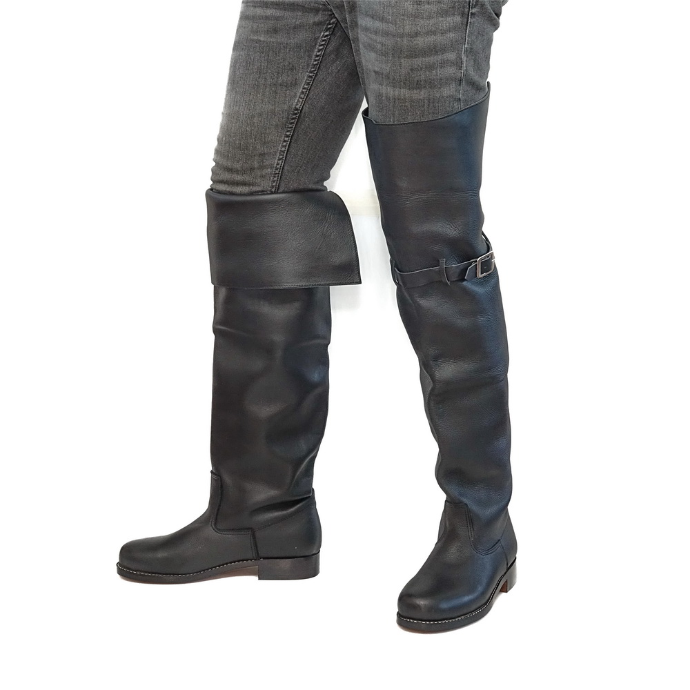 Roughbiker overknee Pirate boots foldable (7)